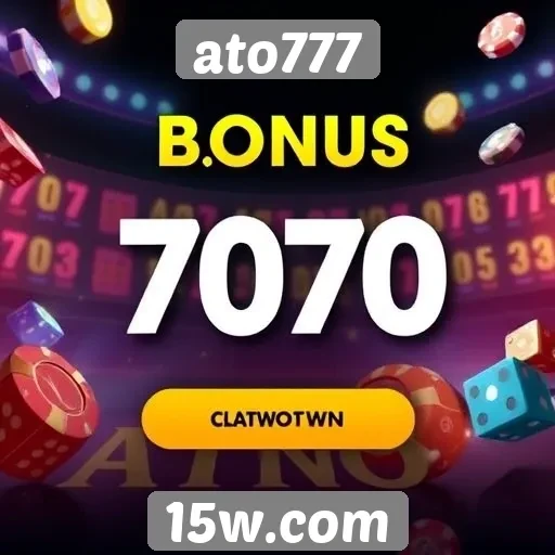 plataforma ato777 promove bônus e promoções